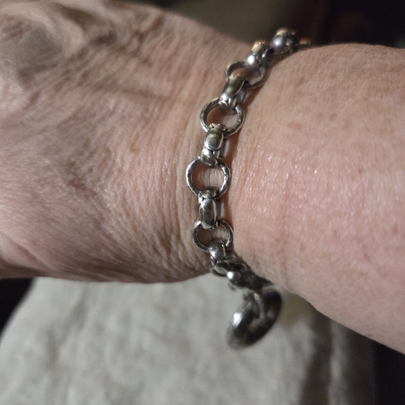 John Hardy Kali Pebble Link Charm Bracelet, SS - Picture 12 of 13